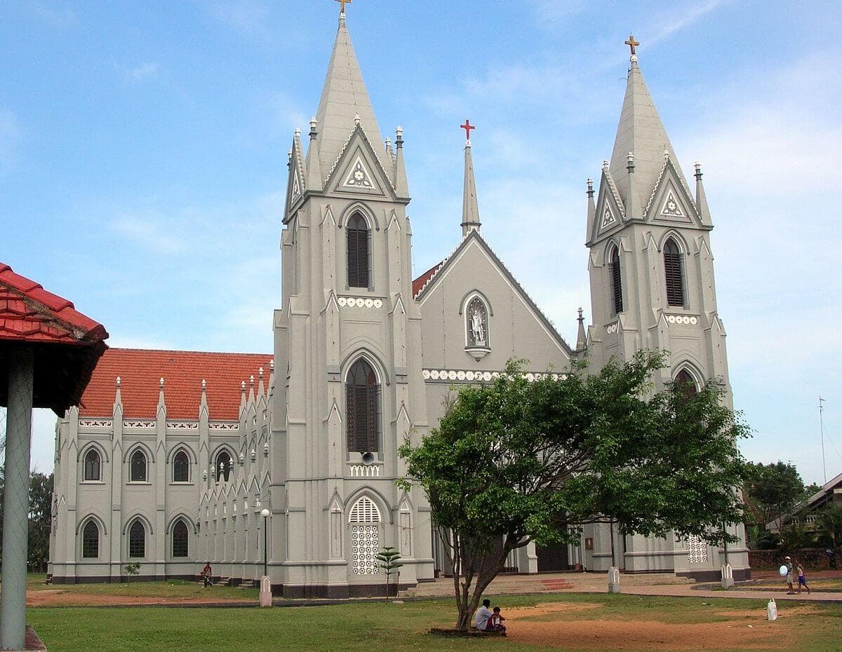 Iglesia de San Sebastián Negombo, Sri Lanka.