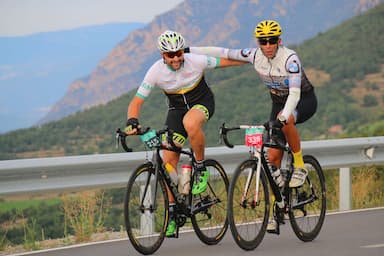 Two cyclists are enjoining Ella Cycle Tour in Sri Lanka