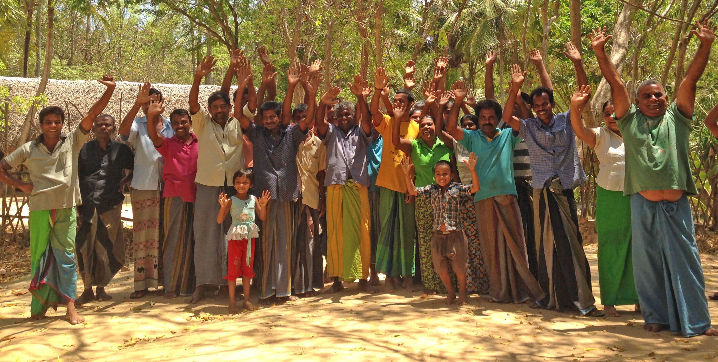 Conocer gente en la campiña de Anuradhapura - Sri Lanka